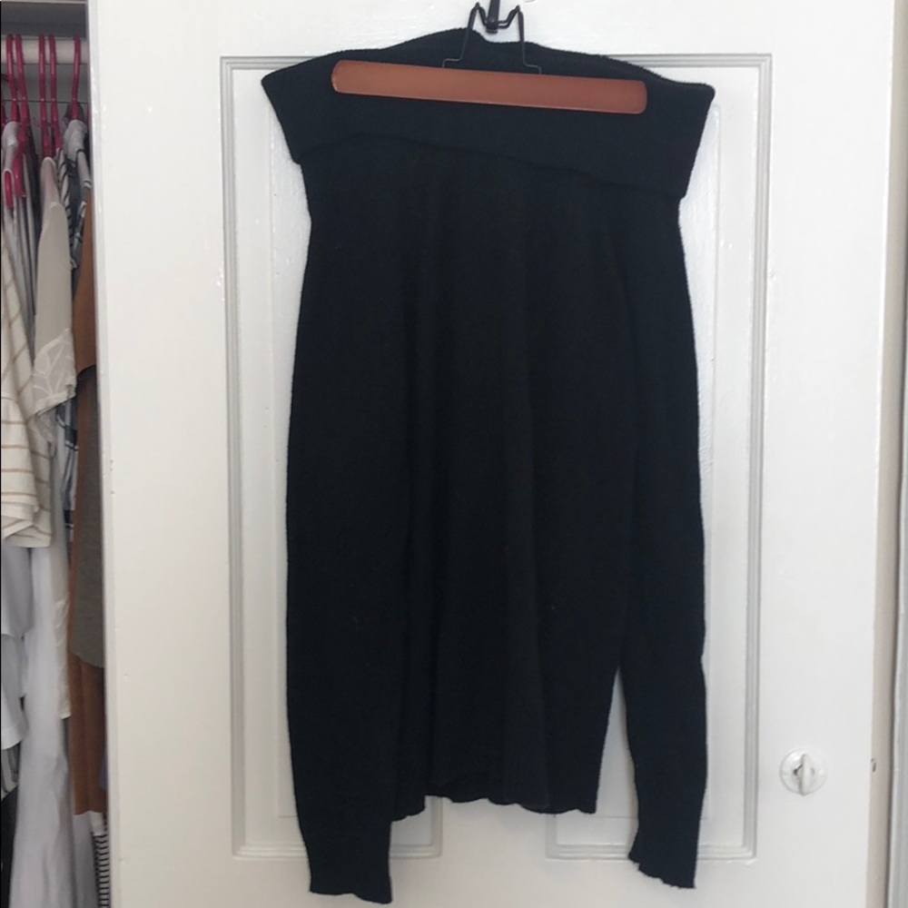 Off the shoulder sweater